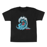 Santa Cruz Screaming Wave Front Youth T-Shirt
