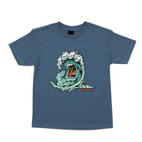 Santa Cruz Screaming Wave Front Youth T-Shirt