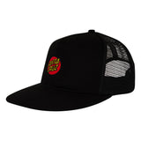 Cruz Embroidered Mesh Trucker Structured Hat Unisex, One Size
