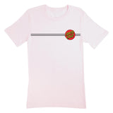 Santa Cruz Classic Dot Womens Relaxed T-Shirt, Soft Pink
