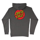 Santa Cruz Classic Dot Relaxed Fit Women's Sweatshirt, Charcoal