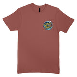 Santa Cruz Wave Dot Women's Relaxed T-Shirt, Clay
